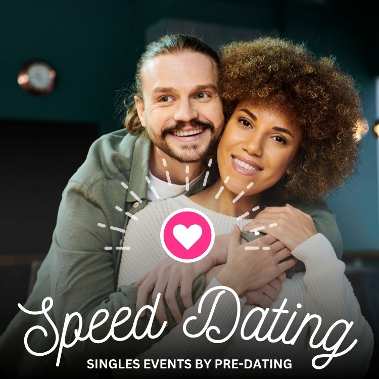 Tampa attendees of Speed Dating in Florida enjoying the event!